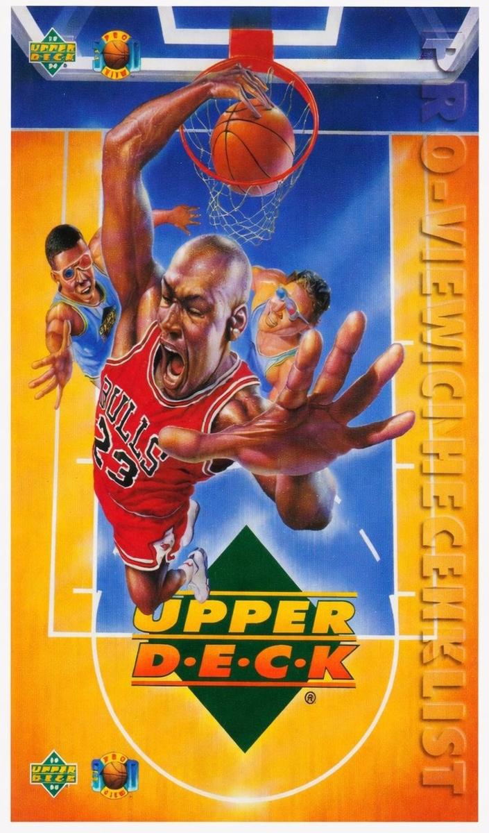 1994 Upper Deck Michael Jordan [Checklist] #110 card