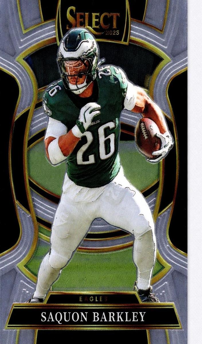 Saquon Barkley 2025 Select Football card