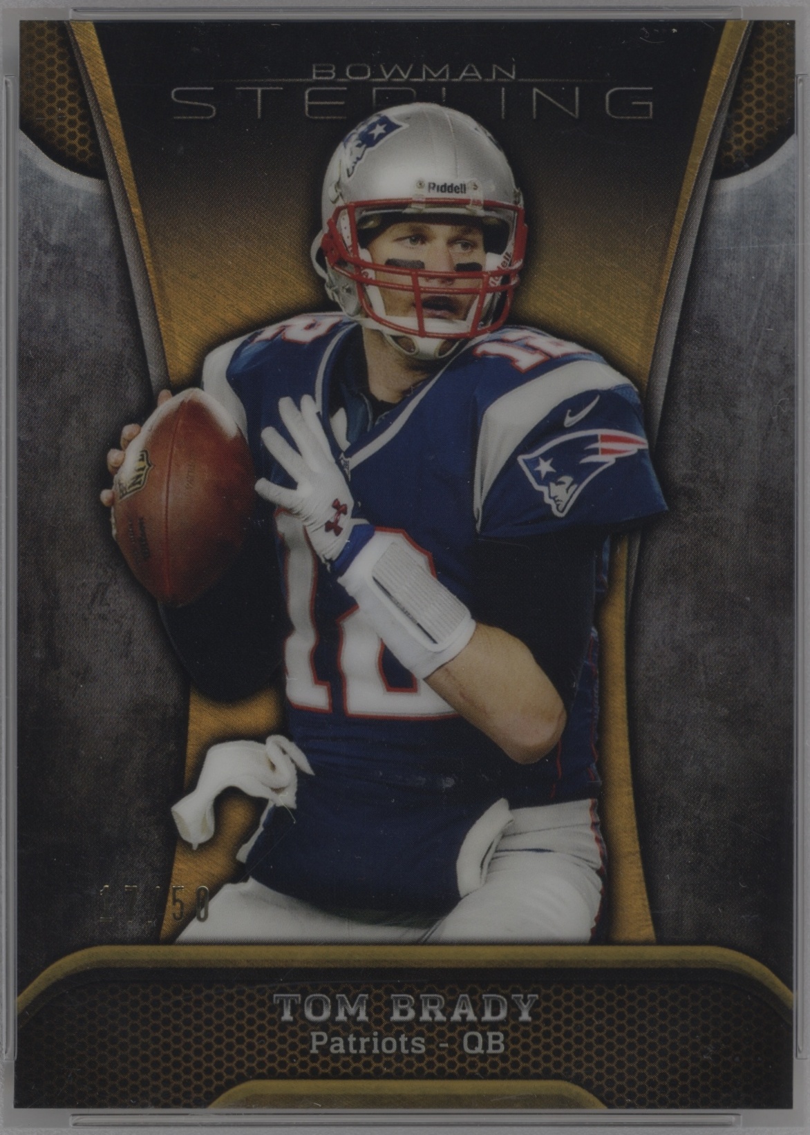 2013 Tom Brady [Gold Refractor] #10