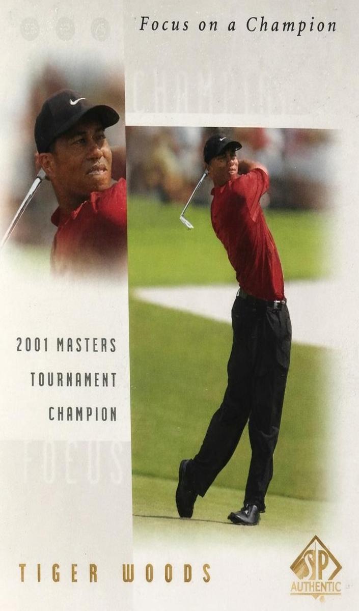 2001 Tiger Woods #FC8