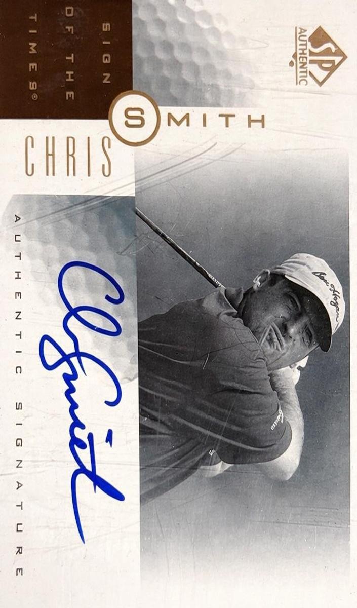 2001 SP Authentic Chris Smith #CH card