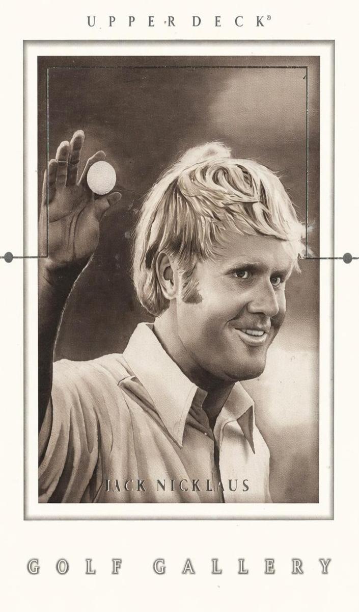 2001 Upper Deck Gallery Jack Nicklaus #GG1 card
