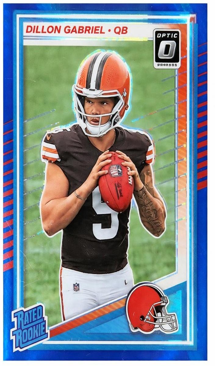 2025 Panini Donruss Optic Dillon Gabriel [Green Velocity] #263 card