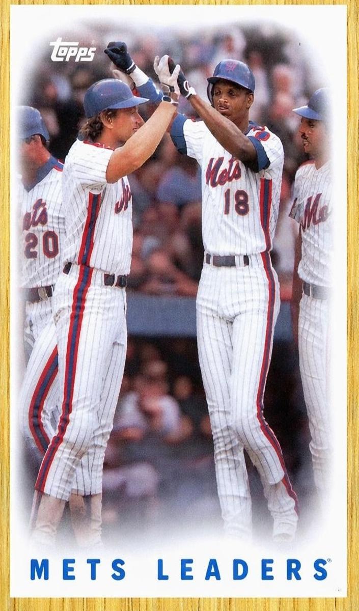 1987 Topps Mets Leaders #331 card