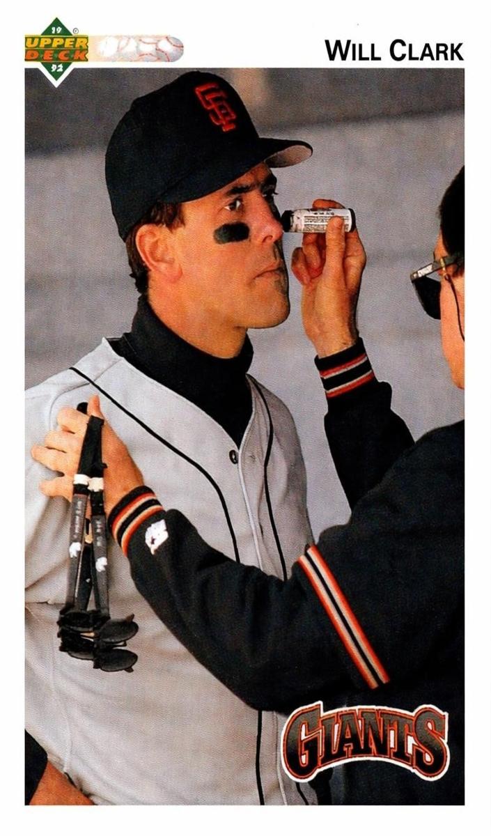 1992 Upper Deck Will Clark #175 card
