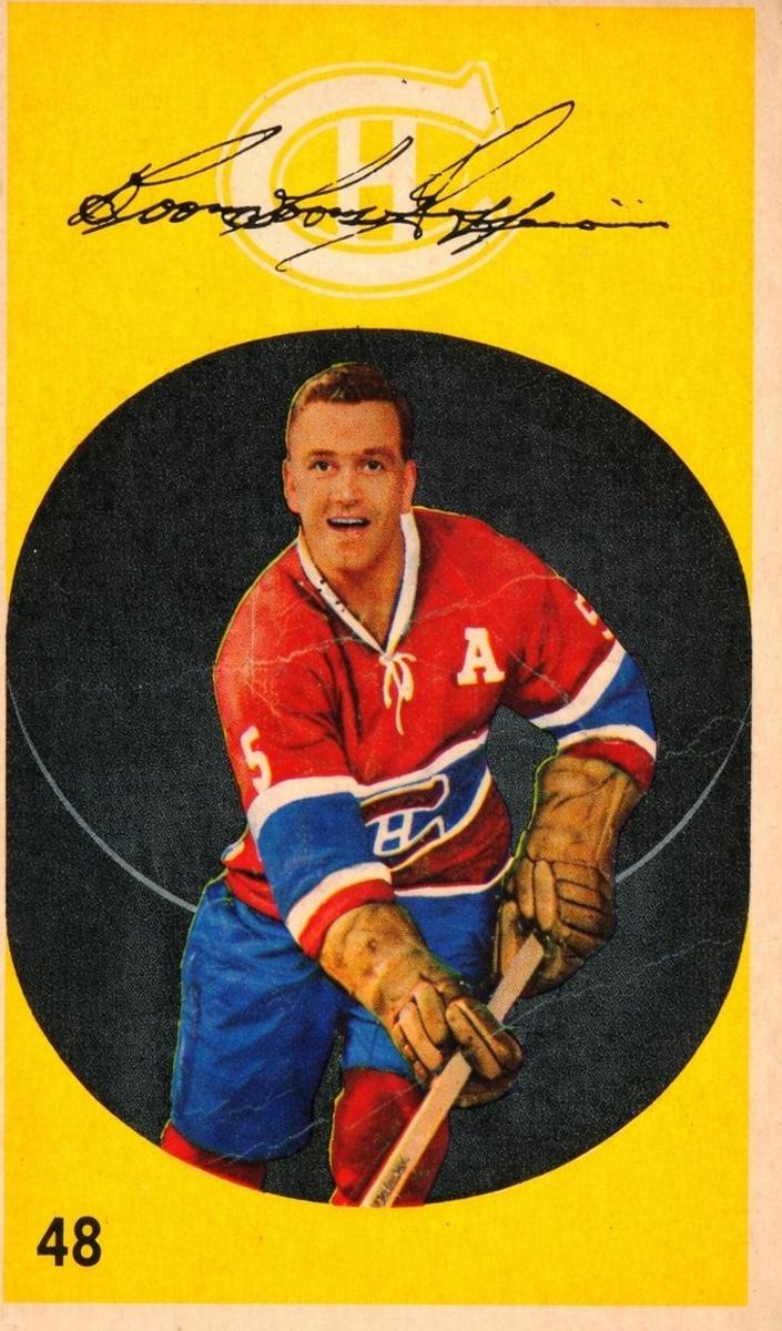 1962 Boom Boom Geoffrion #48