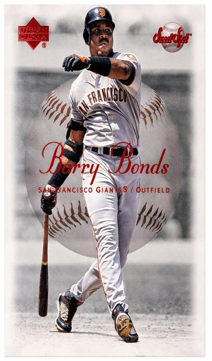 2001 Upper Deck Sweet Spot Barry Bonds #45 card