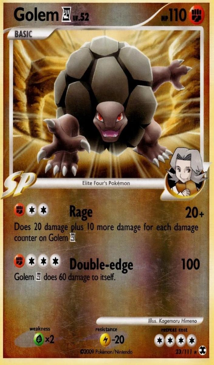 2009 Golem [Reverse Holo] #23