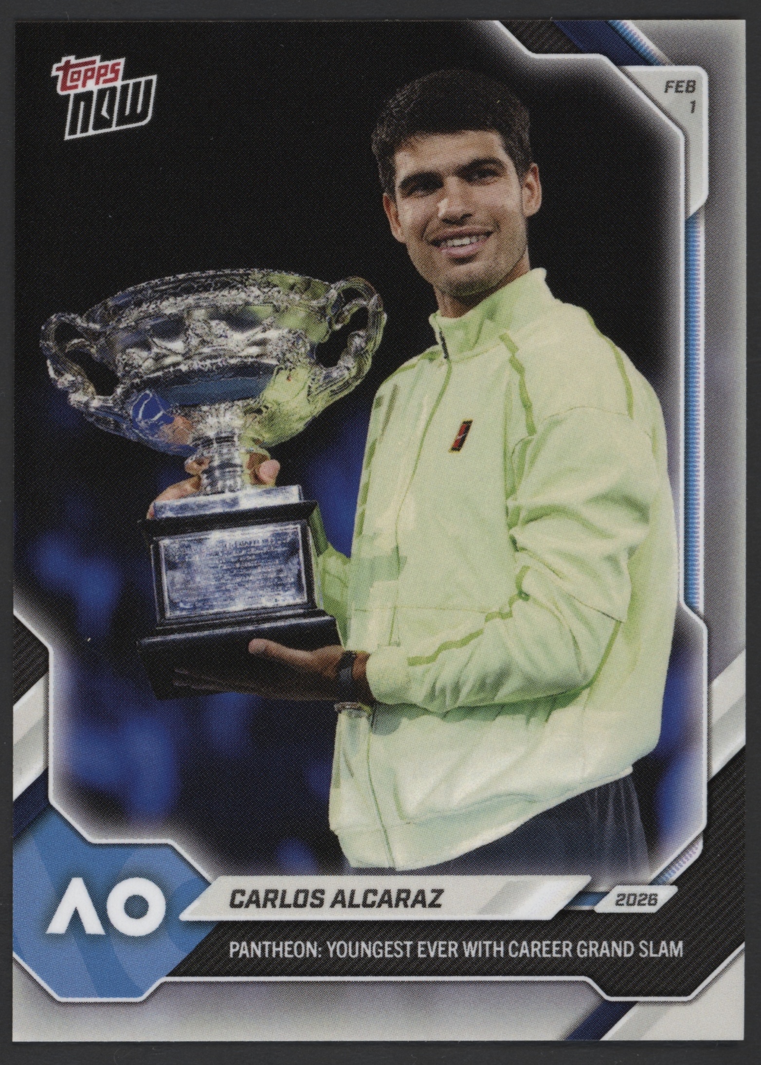 Carlos Alcaraz - 2026 Topps Now Tennis