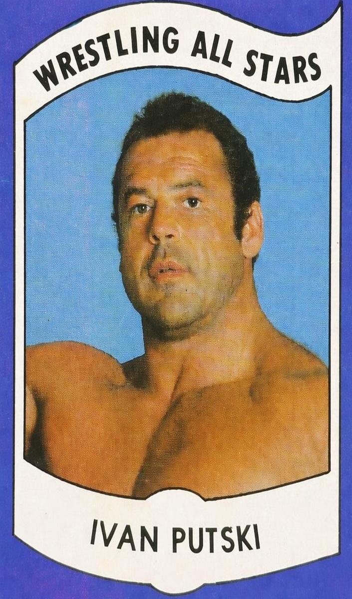 1982 Wrestling All Stars Series A Ivan Putski #28 card