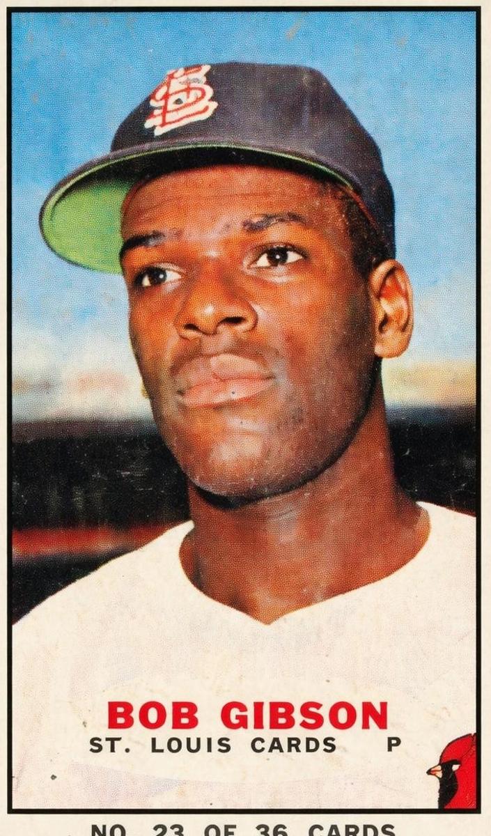 1965 Bob Gibson [Hand Cut] #23