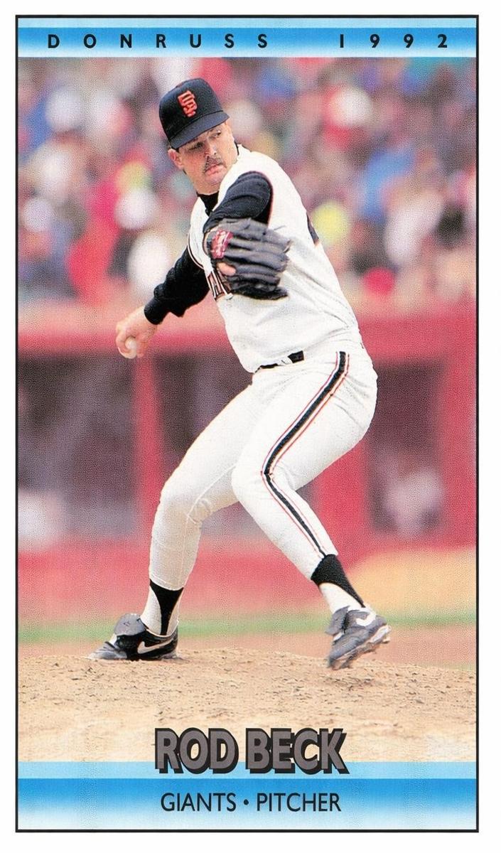 1992 Donruss Rod Beck #461 card