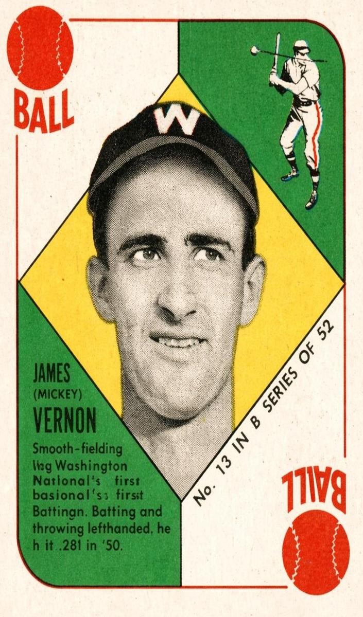 1951 Mickey Vernon #13