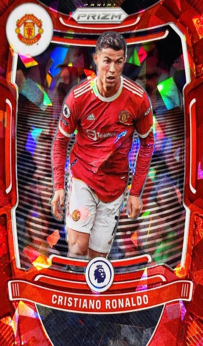 2021 Panini Prizm Premier League Cristiano Ronaldo #283 card