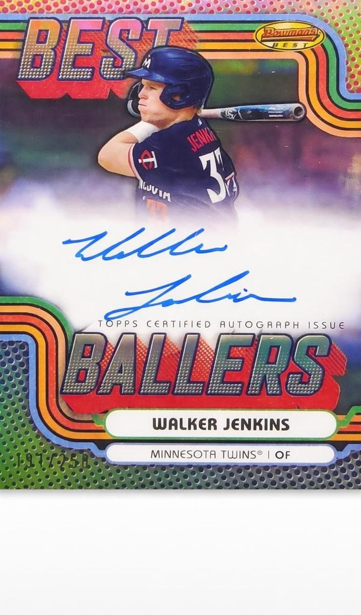 2024 Bowman's Best Ballers Autograph Walker Jenkins #BBA-WJ card