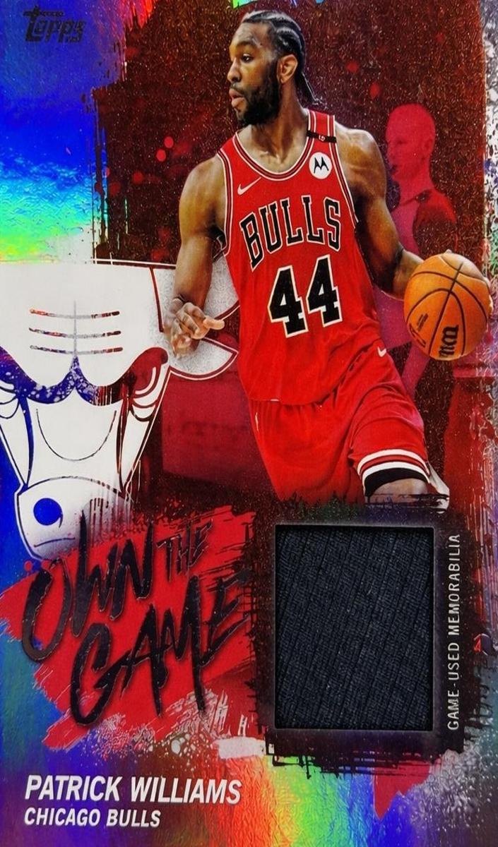 Patrick Williams 2025 Topps Own the Game Basketball