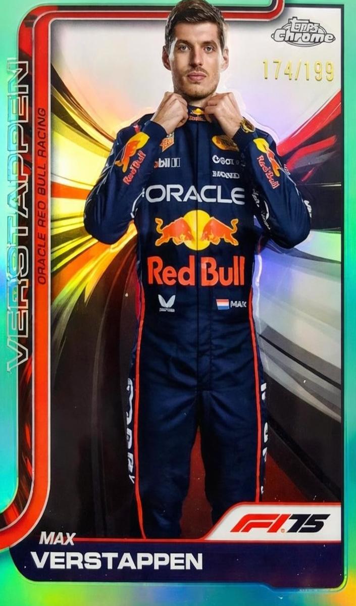 2025 Max Verstappen [Teal Refractor] #1