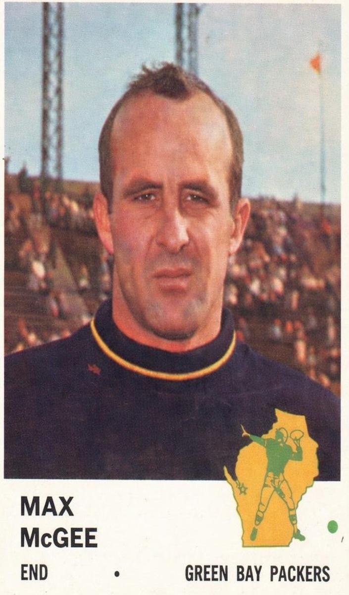 1961 Max McGee #93