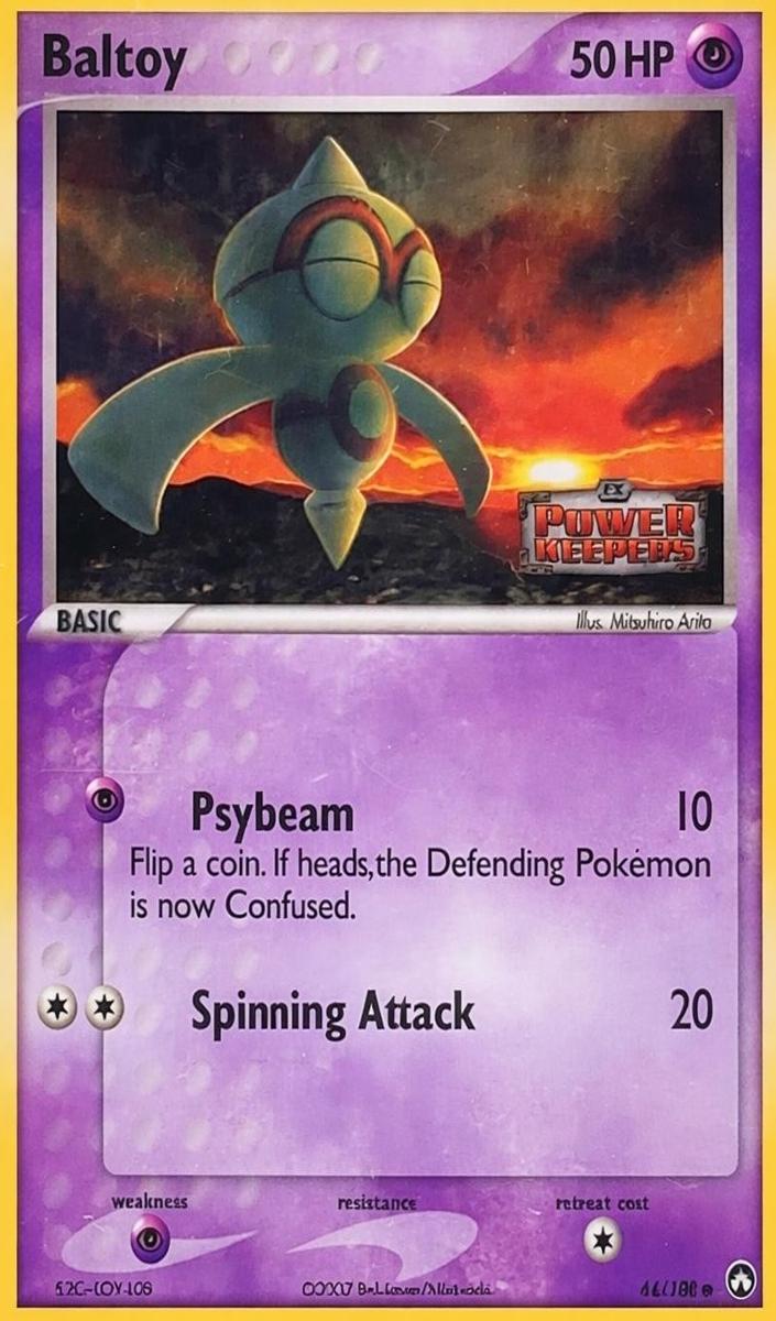 Baltoy 2007 Pokemon EX Power Keepers
