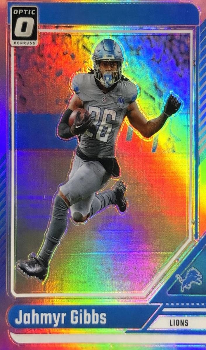 2024 Panini Donruss Optic Jahmyr Gibbs [Stars] #64 card