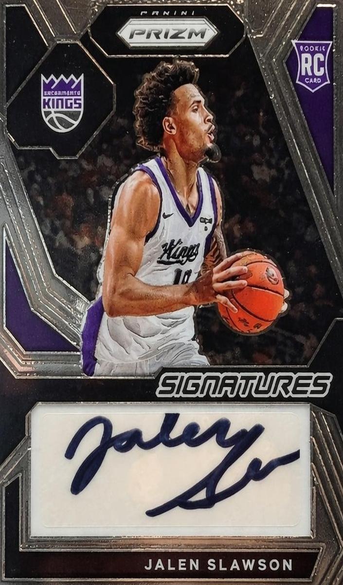 2023 Panini Prizm Jalen Slawson #RSI-SLW card