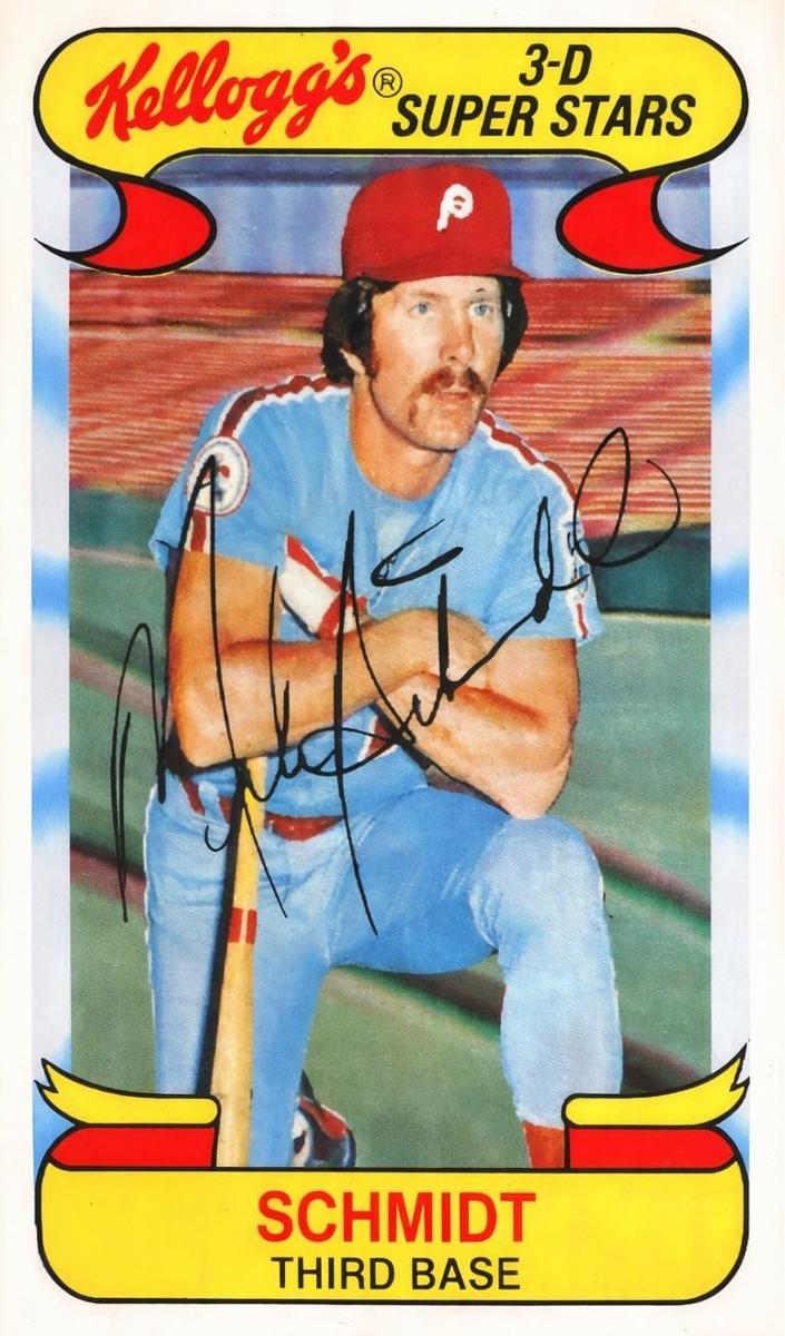 1978 Kellogg's Mike Schmidt #3 card