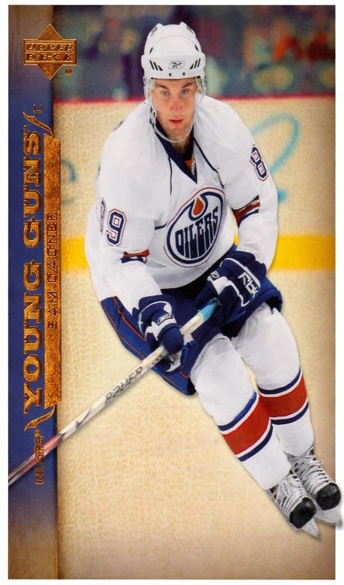 2007 Upper Deck Sam Gagner #218 card