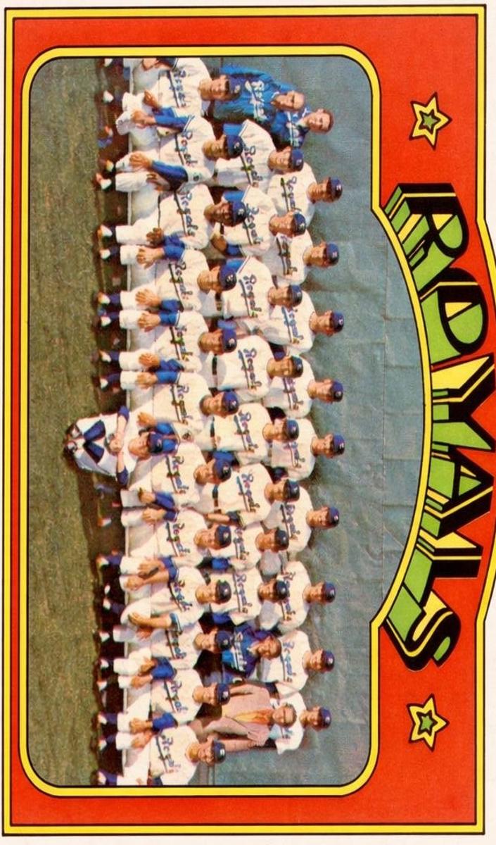 1972 Royals Team #617
