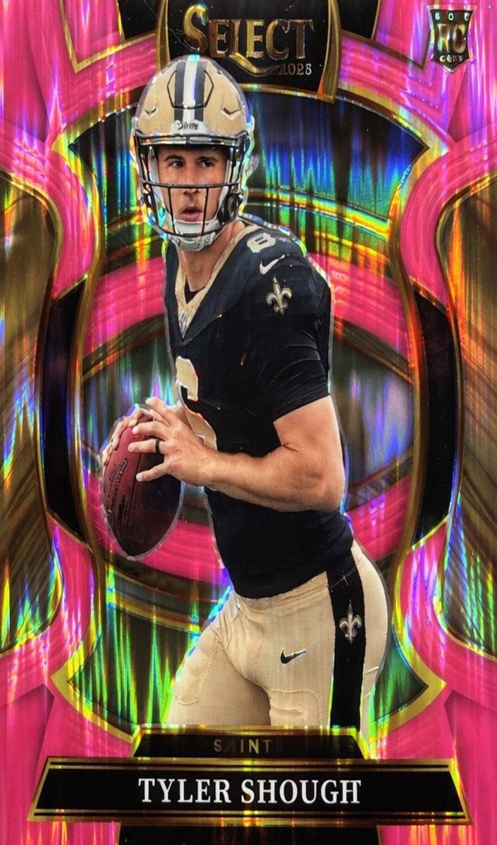 2025 Panini Select Tyler Shough [Maroon Prizm] #41 card