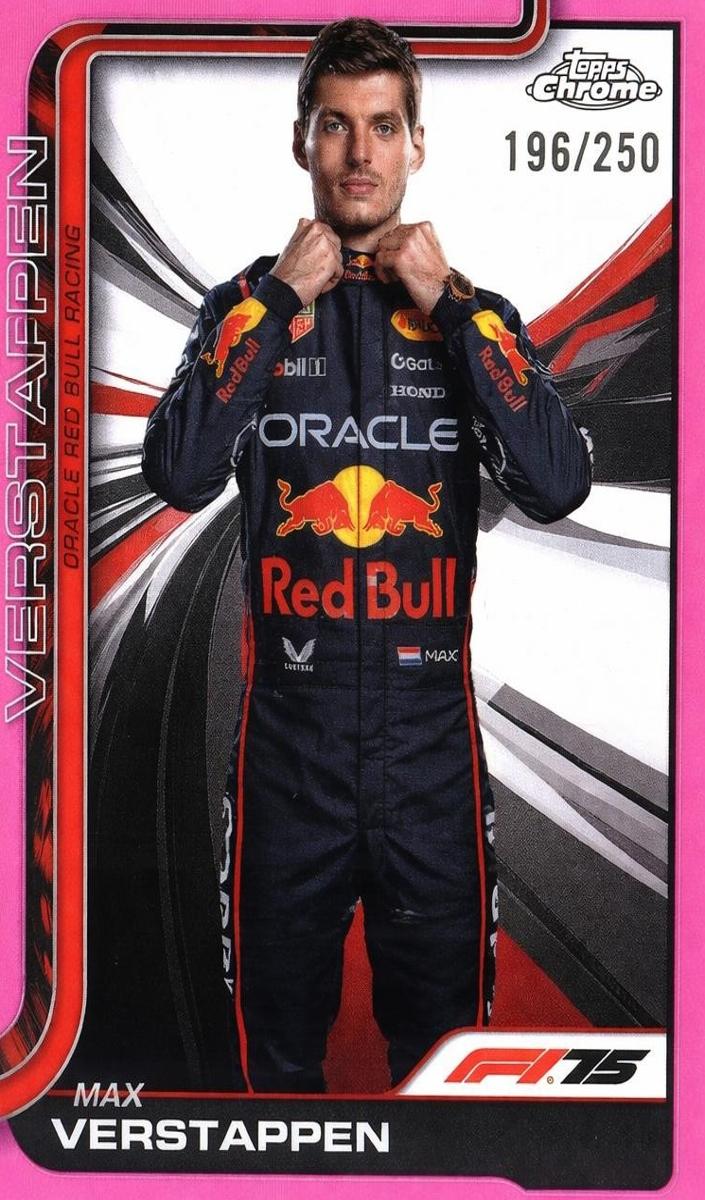 2025 Max Verstappen [Pink Refractor] #1
