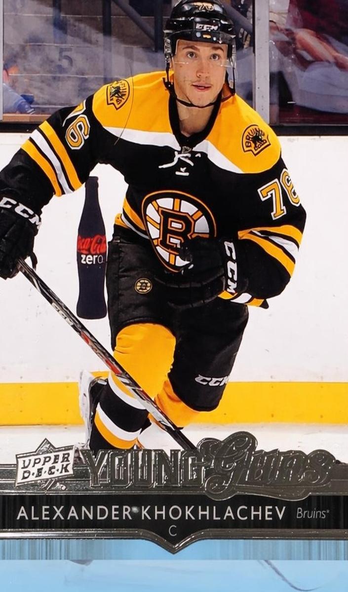 2014 Upper Deck Alexander Khokhlachev #204 card