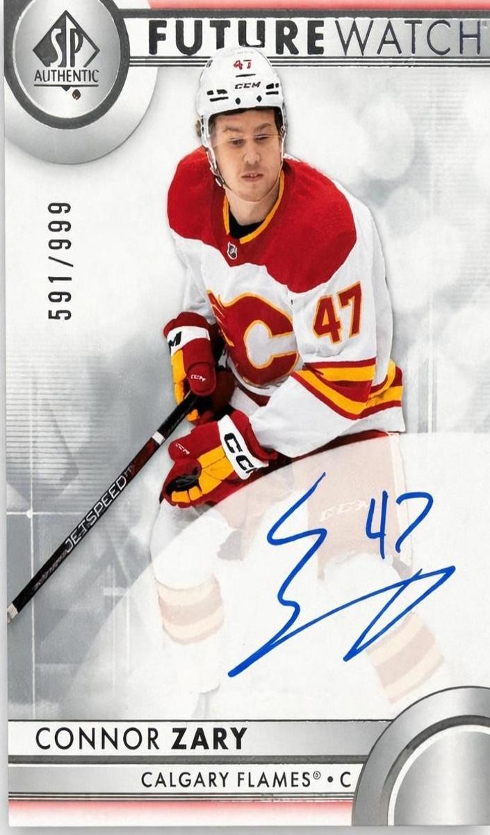 2023 SP Authentic Connor Zary #156 card