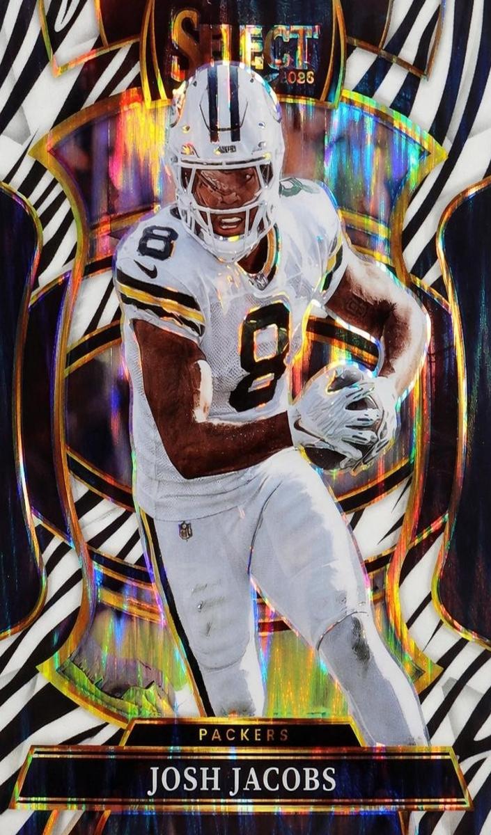 Josh Jacobs 2025 Select Football card