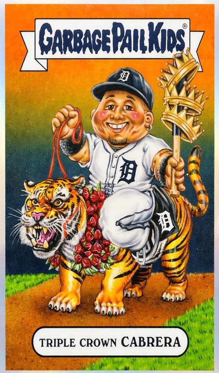 Triple Crown Cabrera PSA 8