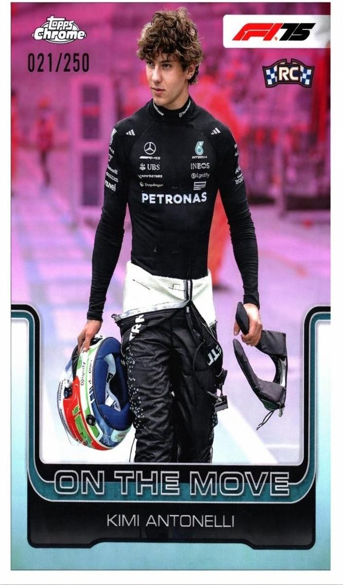 2025 Kimi Antonelli [Pink Refractor] #185