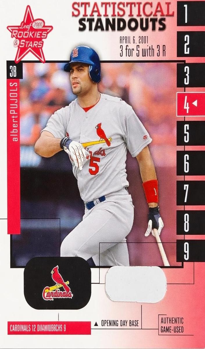 2001 Albert Pujols #SS-13