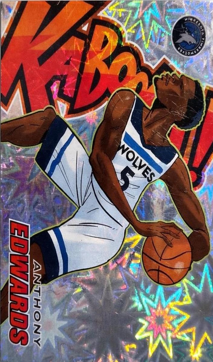 2024 Panini Select Visionary Anthony Edwards #1 card