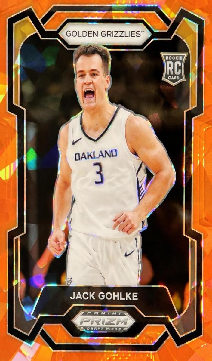 Jack Gohlke 2024 Prizm Draft Picks card