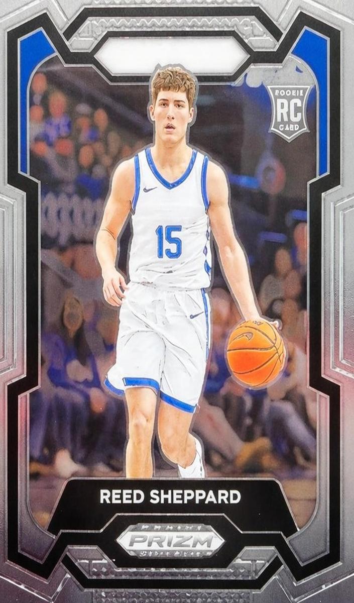 Reed Sheppard 2024 Prizm Draft Picks card