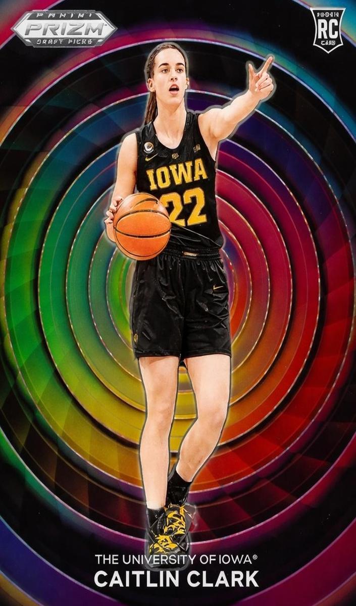 2024 Panini Prizm Draft Picks Caitlin Clark #6 card