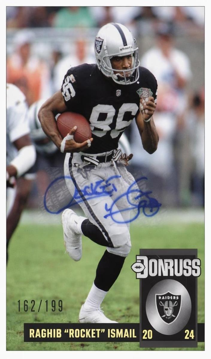2024 Panini Clearly Donruss Raghib "Rocket" Ismail #16 card