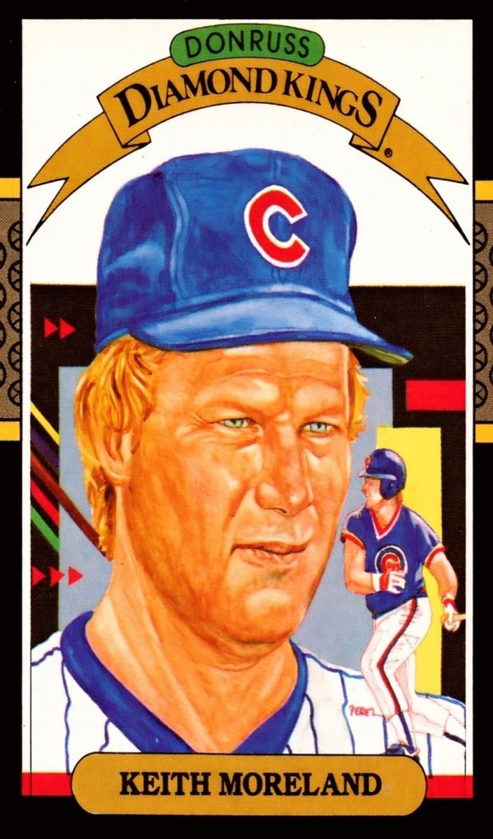 1987 Keith Moreland #24