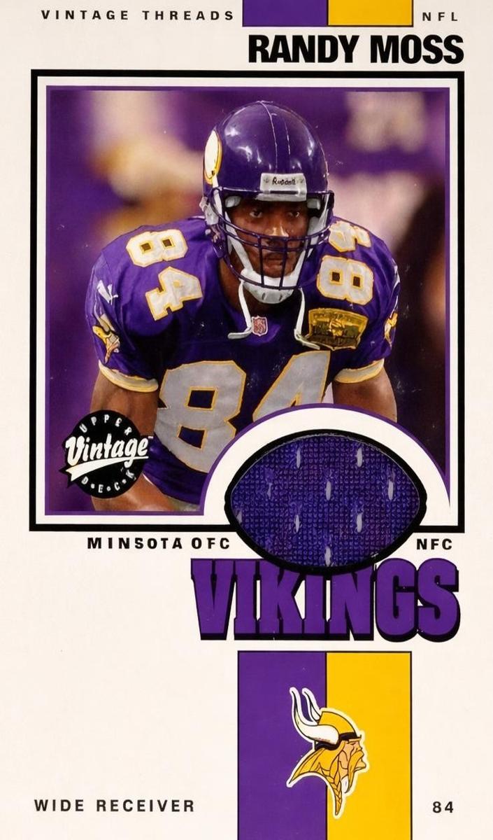 2001 Randy Moss #RMVT