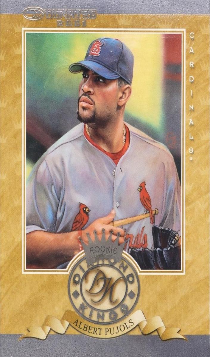 2001 Donruss Rookie Diamond Kings Albert Pujols #RDK-3 card
