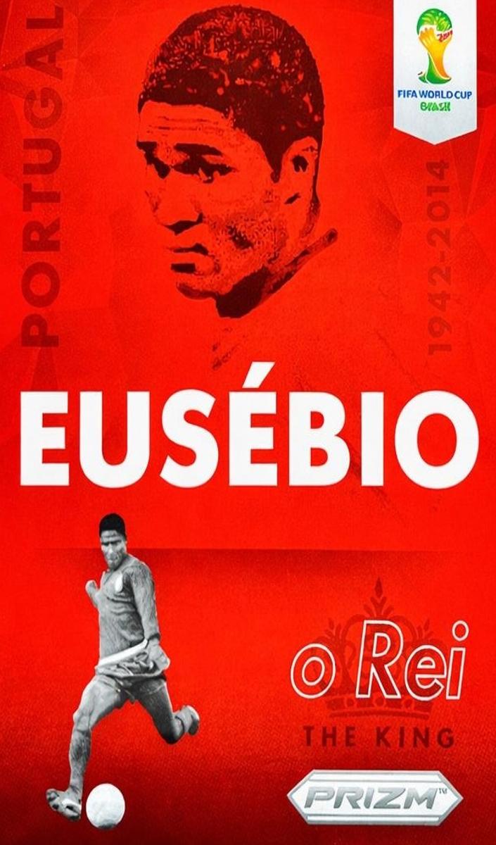 2014 Panini Prizm World Cup Eusebio #T-Eus card