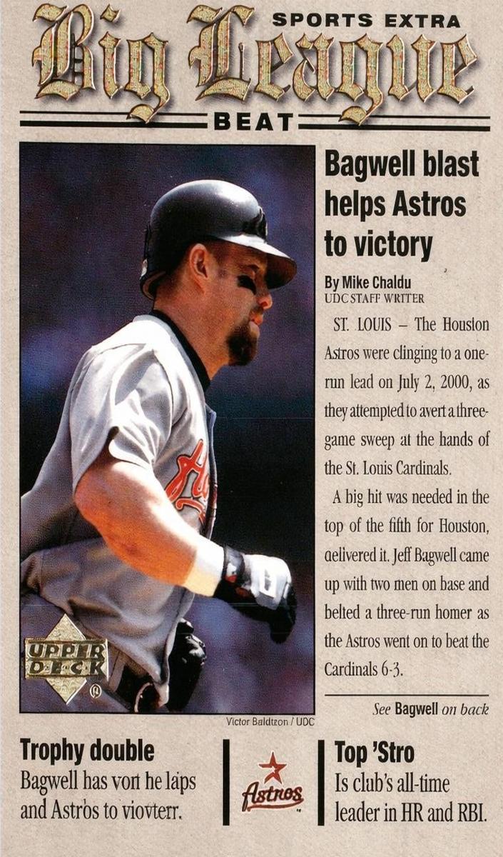 2001 Jeff Bagwell #BB6