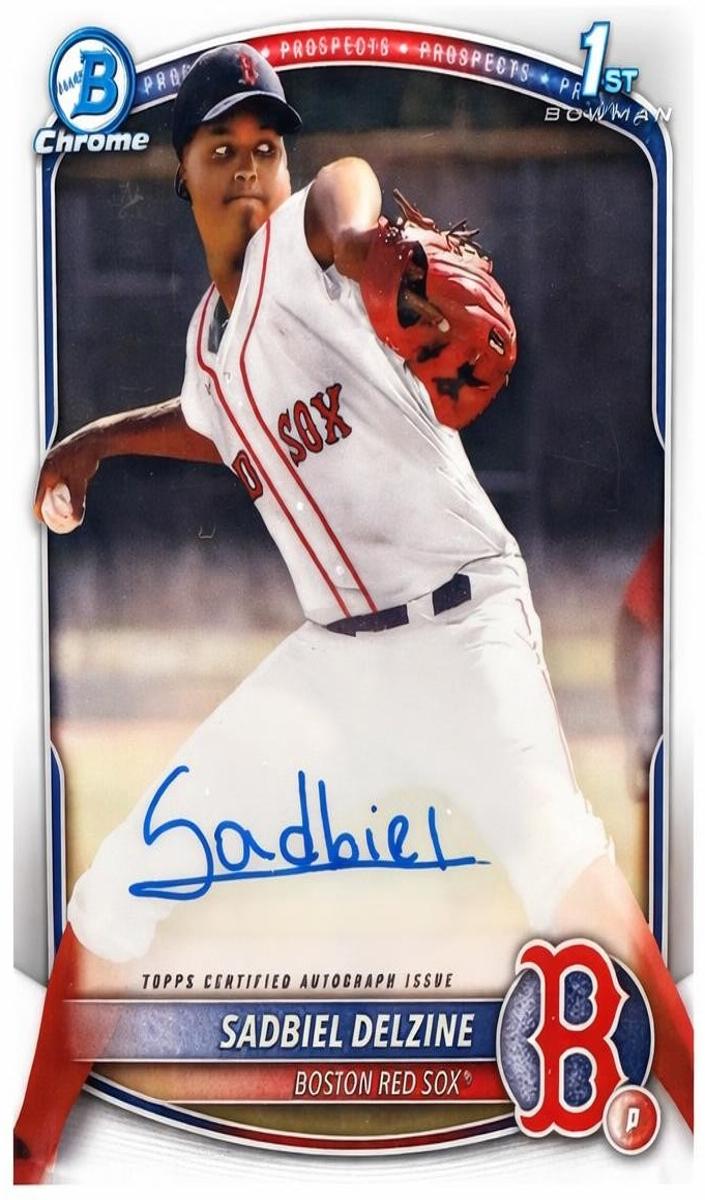 Sadbiel Delzine 2025 Bowman Chrome card