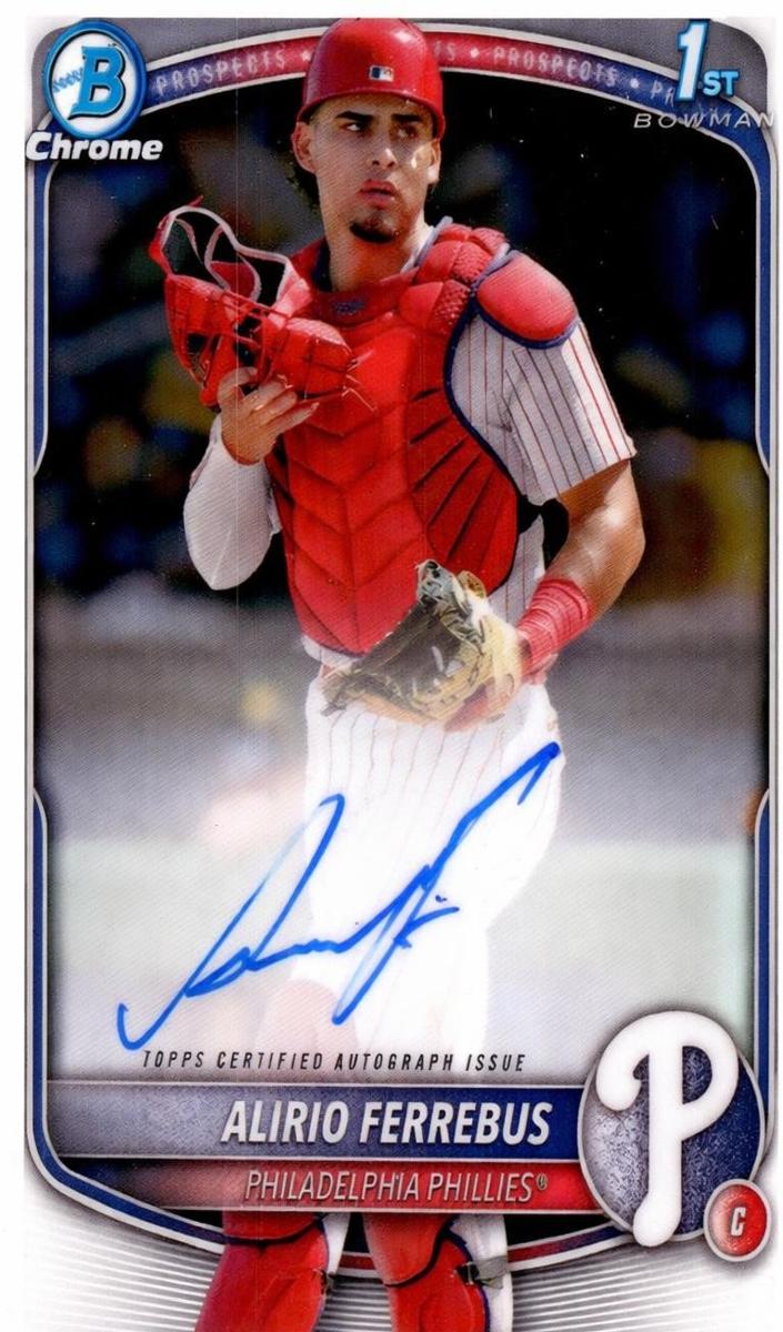 Alirio Ferrebus 2025 Bowman Chrome card