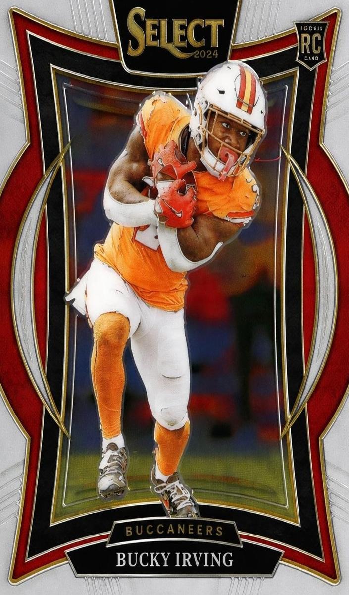 Bucky Irving 2024 Select Football card