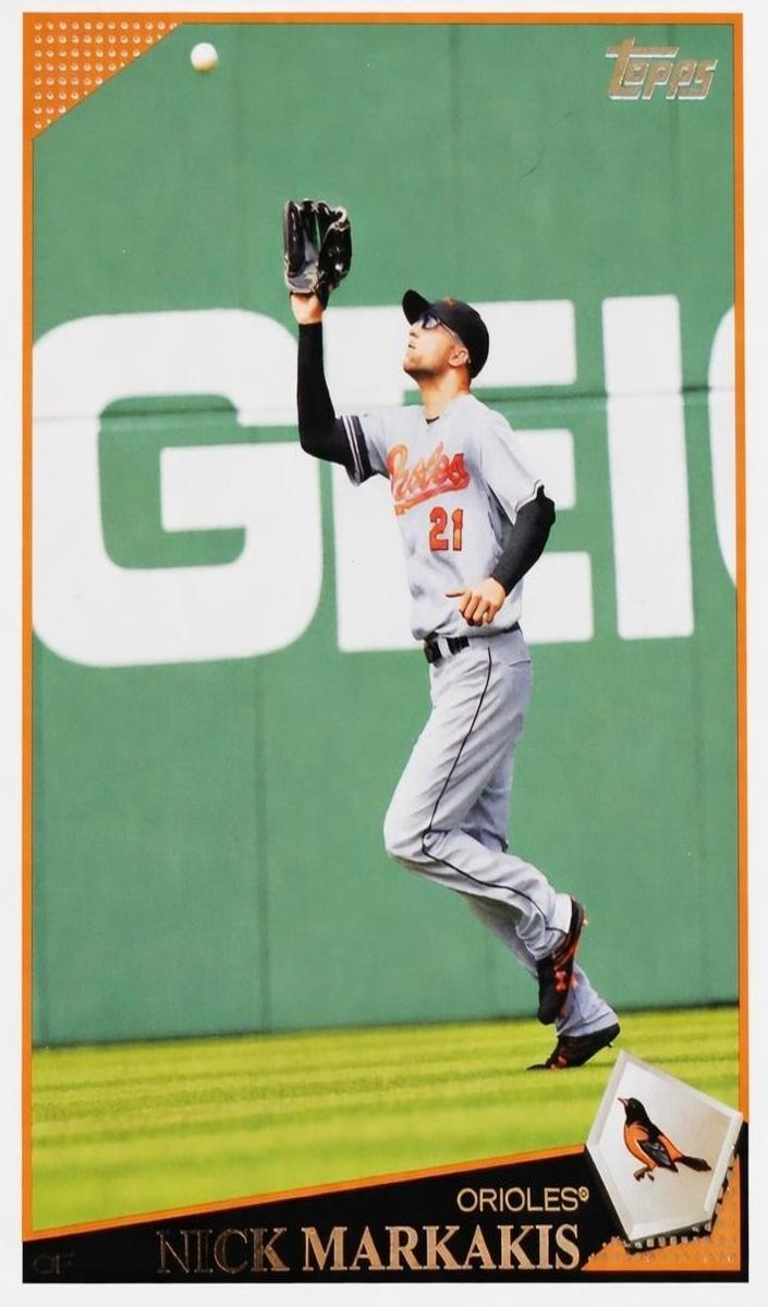 2009 Topps Nick Markakis #460 card